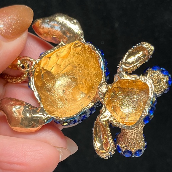 Stitch from lilo and stitch stunning blue rhinestone and enamel - Picture 7 of 15